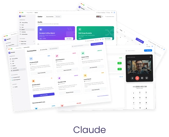 Desktop application trial created with Claude