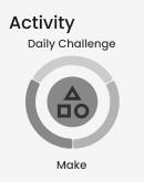Daily Challenge wireframe