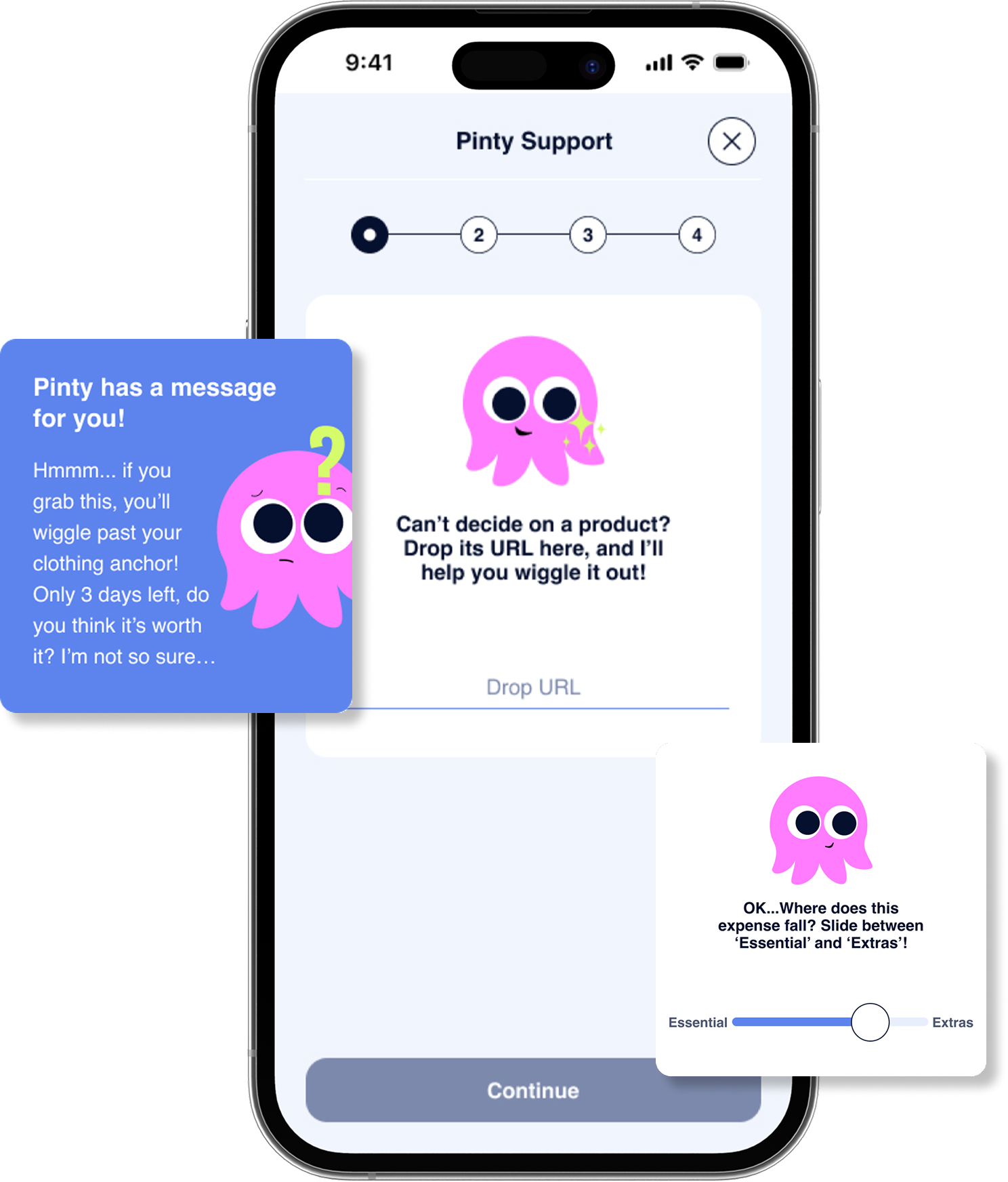 Pinty Support