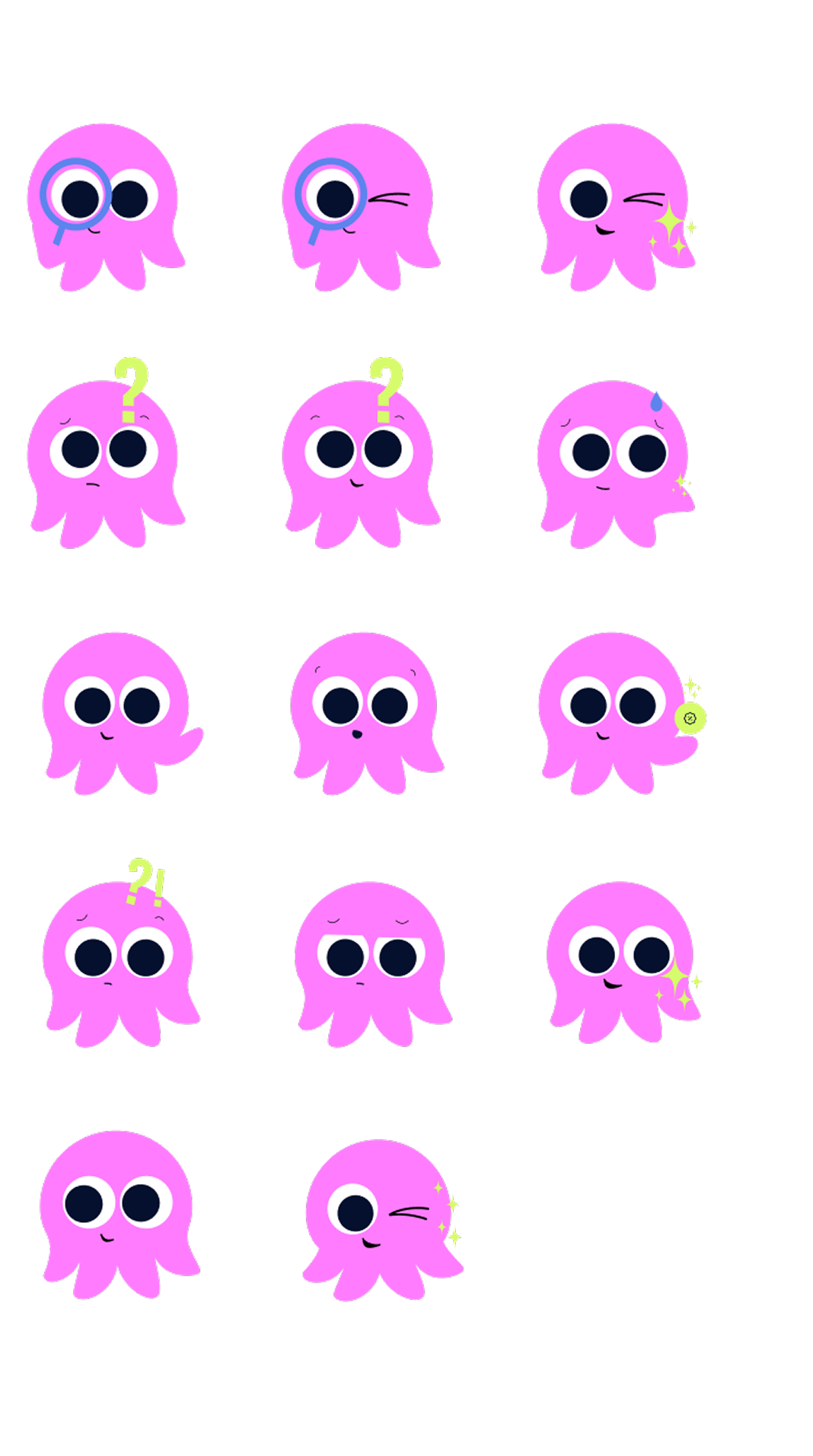 Pinty mascot design visual